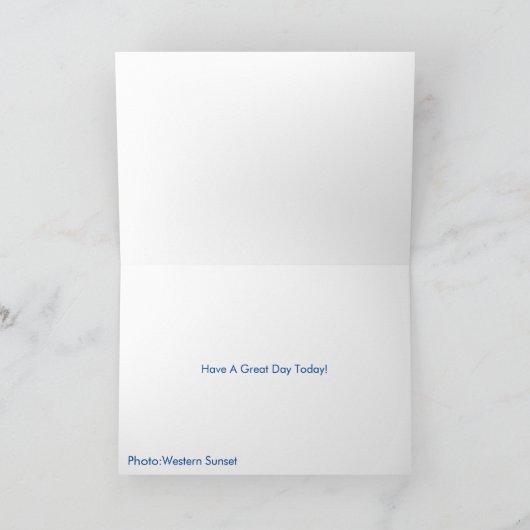 Geburtstagskarte Karte (Innenseite)