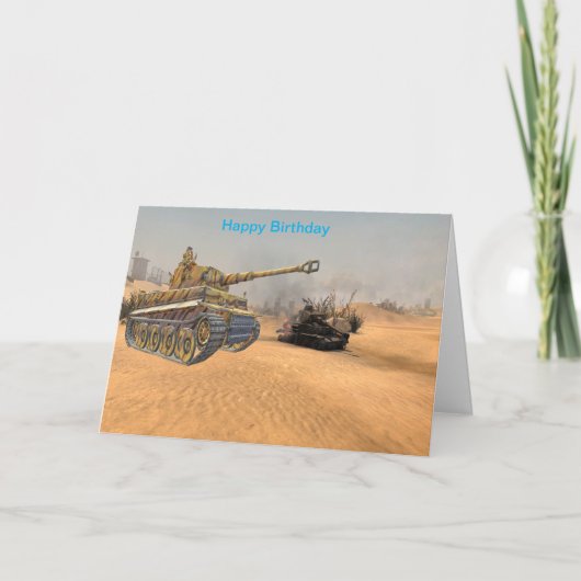 Geburtstagskarte Karte (Vorderseite)