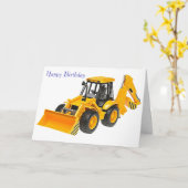 Geburtstagskarte Karte (Gelbe Blume)