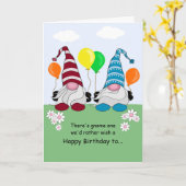 Geburtstagskarte Karte (Gelbe Blume)