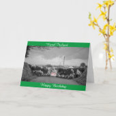 Geburtstagskarte Karte (Gelbe Blume)