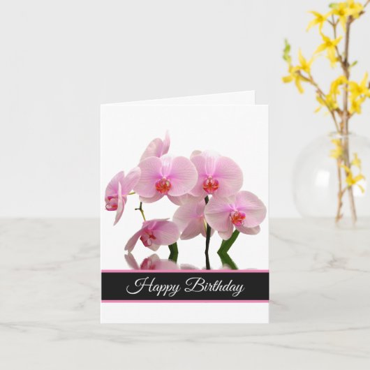 Geburtstagskarte Karte (Gelbe Blume)