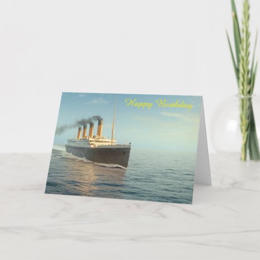 Geburtstagskarte Karte (Vorderseite)