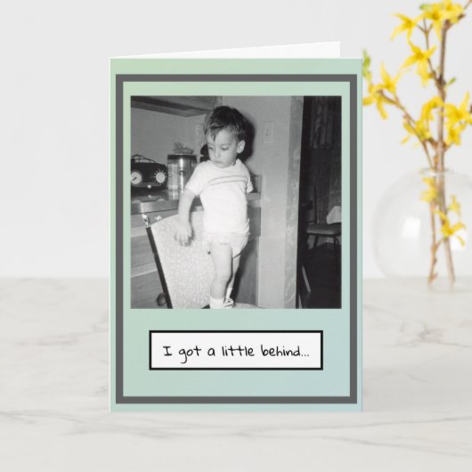 Geburtstagskarte Karte (Gelbe Blume)