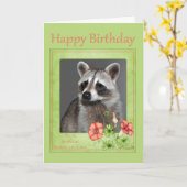 Geburtstagskarte Karte (Gelbe Blume)