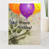 Geburtstagskarte Karte (Vorderseite)