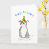 Geburtstagskarte Karte (Gelbe Blume)