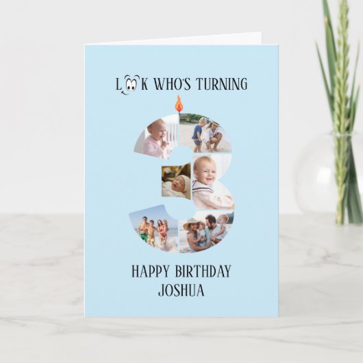 Geburtstagskarte Karte (Vorderseite)