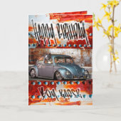 Geburtstagskarte Karte (Gelbe Blume)