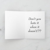 Geburtstagskarte Karte (Innenseite)