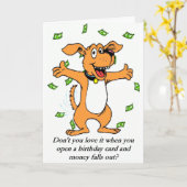 Geburtstagskarte Karte (Gelbe Blume)