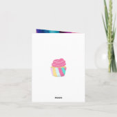 Geburtstagskarte Karte (Rückseite)