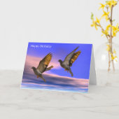 Geburtstagskarte Karte (Gelbe Blume)