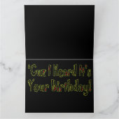 Geburtstagskarte Karte (Innenseite)