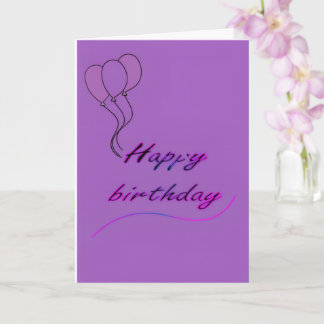 Geburtstagskarte Karte