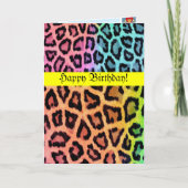 Geburtstagskarte Karte (Vorderseite)