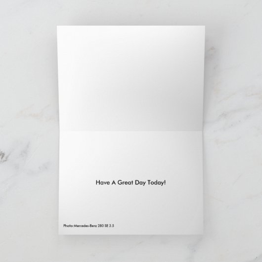 Geburtstagskarte Karte (Innenseite)