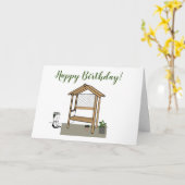 Geburtstagskarte Karte (Gelbe Blume)