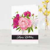 Geburtstagskarte Karte (Gelbe Blume)