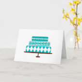 Geburtstagskarte Karte (Gelbe Blume)