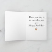 Geburtstagskarte Karte (Innenseite)