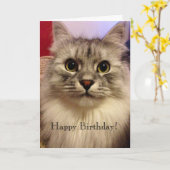 Geburtstagskarte Karte (Gelbe Blume)