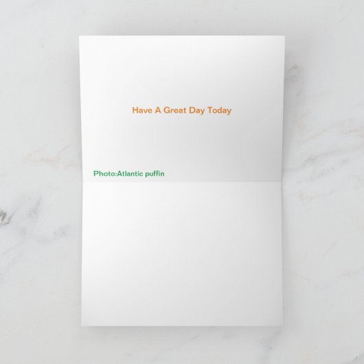 Geburtstagskarte Karte (Innenseite)