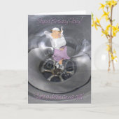 Geburtstagskarte! Karte (Gelbe Blume)