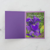 Geburtstagskarte Karte (Innenseite)