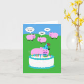 Geburtstagskarte Karte (Gelbe Blume)