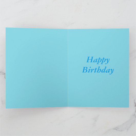 Geburtstagskarte Karte (Innenseite)