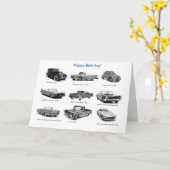 Geburtstagskarte Karte (Gelbe Blume)