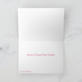 Geburtstagskarte Karte (Innenseite)