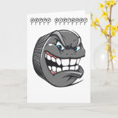 Geburtstagskarte Karte (Gelbe Blume)