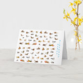 Geburtstagskarte Karte (Gelbe Blume)