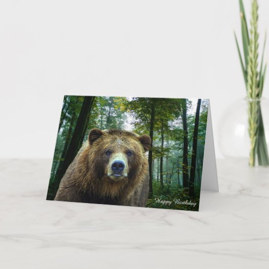 Geburtstagskarte Karte (Vorderseite)