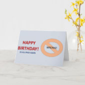 Geburtstagskarte Karte (Gelbe Blume)