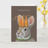 Geburtstagskarte Karte (Gelbe Blume)