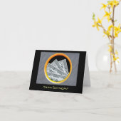 Geburtstagskarte Karte (Gelbe Blume)