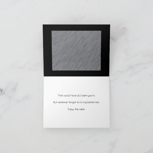 Geburtstagskarte Karte (Innenseite)