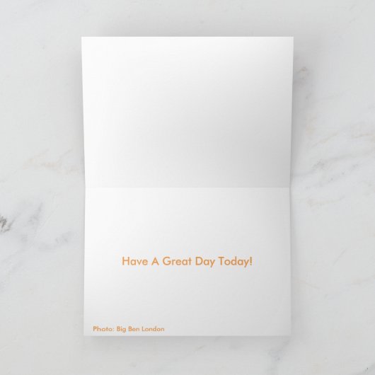 Geburtstagskarte Karte (Innenseite)