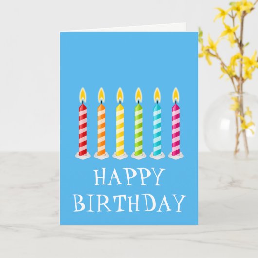 Geburtstagskarte Karte (Gelbe Blume)