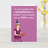 Geburtstagskarte. Karte (Gelbe Blume)