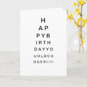 Geburtstagskarte Karte (Gelbe Blume)