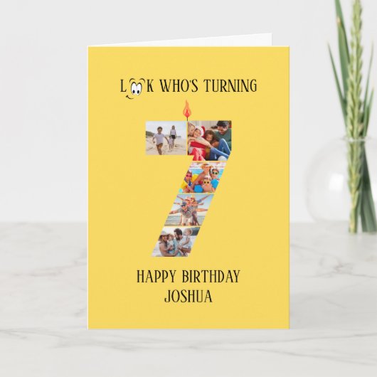 Geburtstagskarte Karte (Vorderseite)