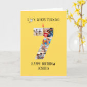 Geburtstagskarte Karte (Gelbe Blume)