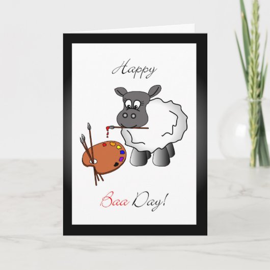 Geburtstagskarte Karte (Vorderseite)