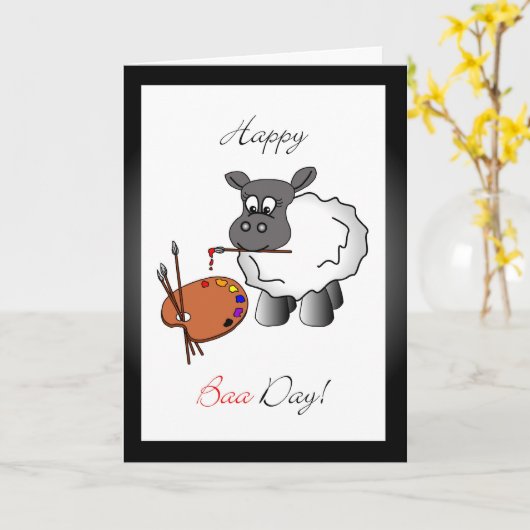 Geburtstagskarte Karte (Gelbe Blume)