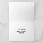 Geburtstagskarte Karte (Innenseite)