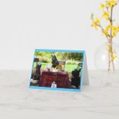 Geburtstagskarte Karte (Gelbe Blume)